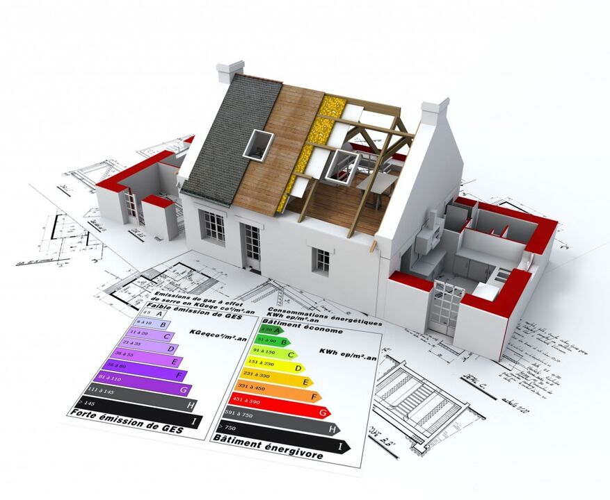 energy-saving house building plan